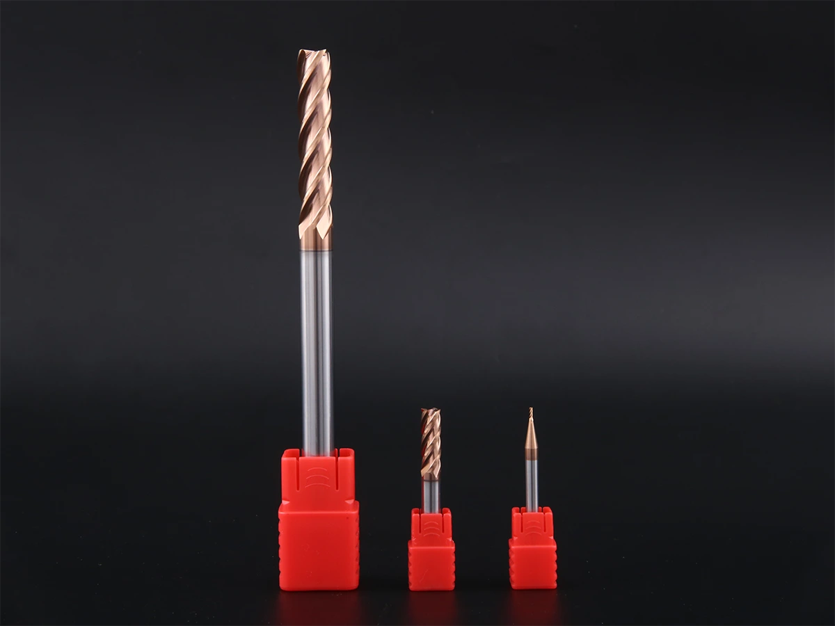 P550 four edge flat end milling cutter